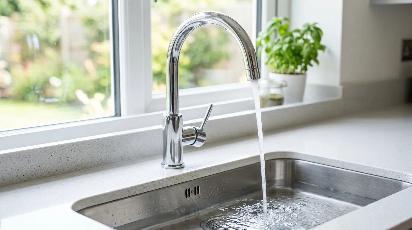 Local Plumbing Master Pros same day plumber fixing a faucet in Kensington, MD